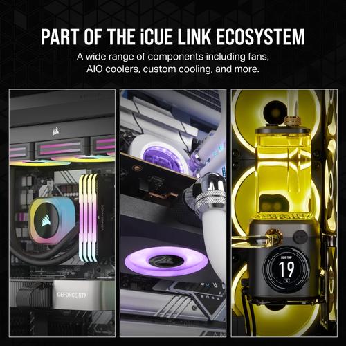Corsair iCUE LINK RX140 RGB Computer behuizing Ventilator 14 cm Zwart 2 stuk(s) - Image 7