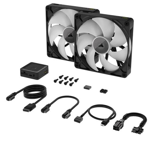 Corsair iCUE LINK RX140 RGB Computer behuizing Ventilator 14 cm Zwart 2 stuk(s) - Image 9
