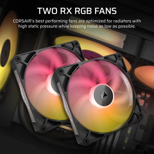 Corsair iCUE LINK TITAN RX RGB Processor Alles-in-één vloeistofkoeler 14 cm Zwart 1 stuk(s) - Image 9