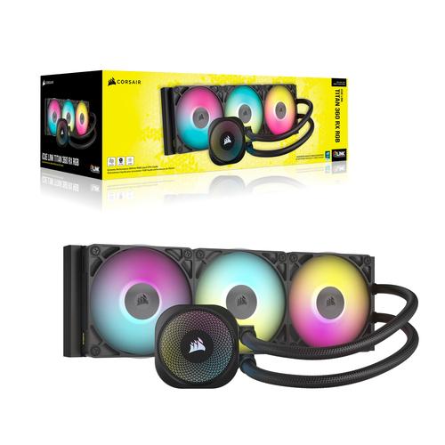 Corsair iCUE LINK TITAN RX RGB Processor Alles-in-één vloeistofkoeler 12 cm Zwart 1 stuk(s) - Image 7