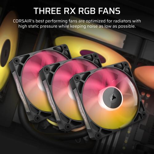 Corsair iCUE LINK TITAN RX RGB Processor Alles-in-één vloeistofkoeler 12 cm Zwart 1 stuk(s) - Image 9