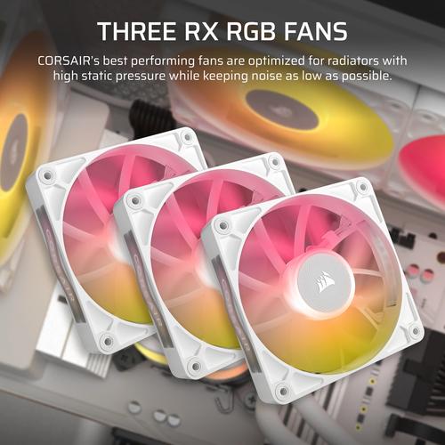 Corsair iCUE LINK TITAN RX RGB Processor Alles-in-één vloeistofkoeler 12 cm Wit 1 stuk(s) - Image 7