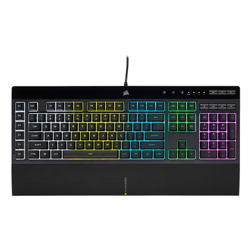 Corsair K55 RGB PRO toetsenbord Gamen USB QWERTY Amerikaans Engels Zwart - Image 1