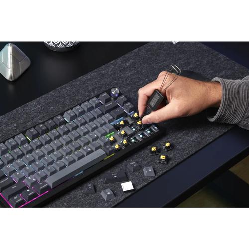 Corsair K65 PLUS WIRELESS 75 % RGB toetsenbord Gamen RF draadloos + USB QWERTY Engels Zwart - Image 10