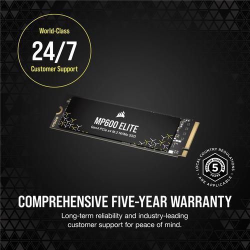 Corsair MP600 ELITE 1 TB M.2 PCI Express 4.0 NVMe 3D TLC - Image 8