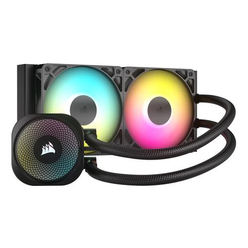 Corsair Nautilus 240 RS ARGB Liquid Processor Alles-in-één vloeistofkoeler Zwart 1 stuk(s)