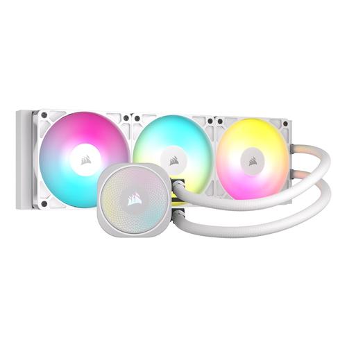 Corsair Nautilus 360 RS ARGB Liquid Processor Alles-in-één vloeistofkoeler Wit 1 stuk(s) - Image 1