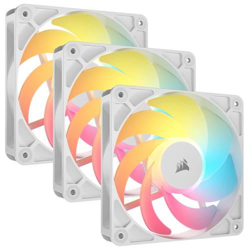 Corsair RS120-R ARGB Computer behuizing Ventilator 12 cm Wit 3 stuk(s) - Image 1