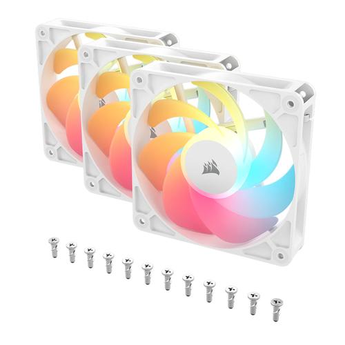 Corsair RS120-R ARGB Computer behuizing Ventilator 12 cm Wit 3 stuk(s) - Image 3