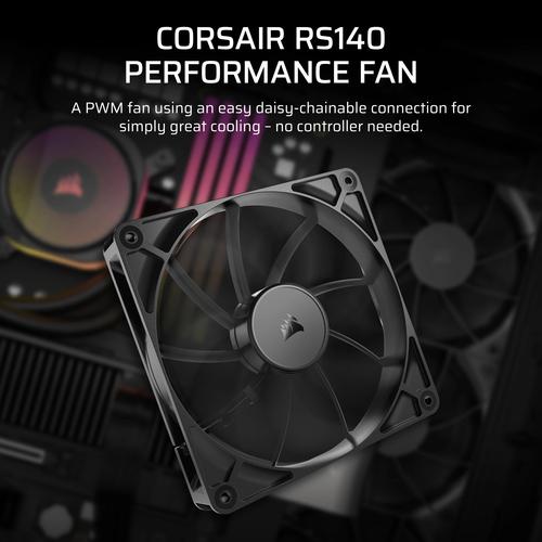 Corsair RS140 Computer behuizing Ventilator 14 cm Zwart 1 stuk(s) - Image 6