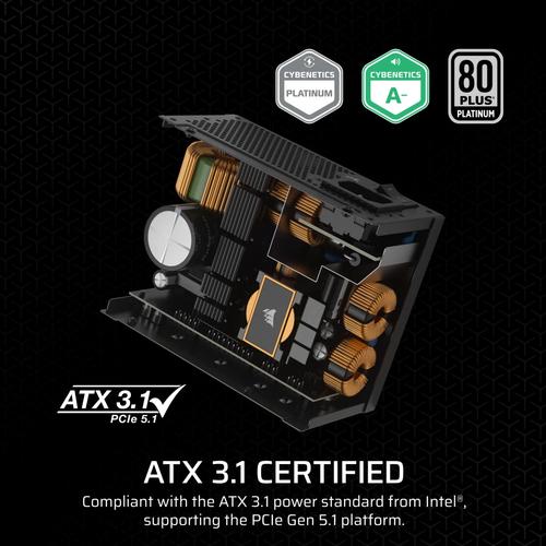Corsair SF Series CP-9020256-EU power supply unit 850 W 24-pin ATX SFX Zwart - Image 5