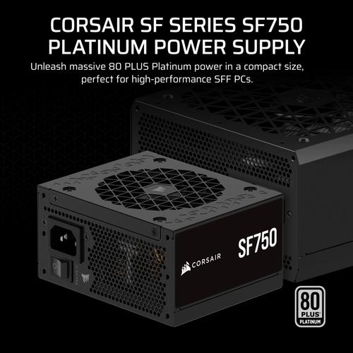Corsair SF Series CP-9020284-EU power supply unit 750 W 24-pin ATX SFX Zwart - Image 4