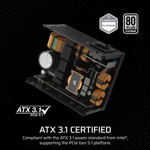 Corsair SF Series SF1000 power supply unit 1000 W 24-pin ATX SFX Zwart - Image 9