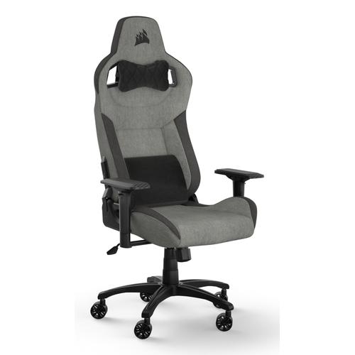 Corsair T3 RUSH (2023) Universele gamestoel Gecapitonneerde zitting Antraciet, Grijs