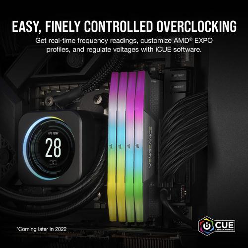 Corsair Vengeance RGB geheugenmodule 32 GB 2 x 16 GB DDR5 288-pin DIMM - Image 10