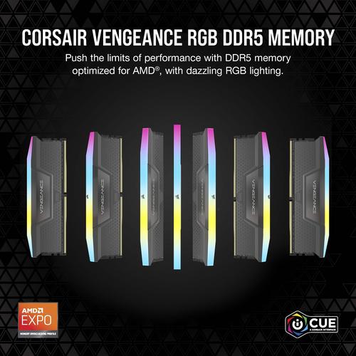 Corsair Vengeance RGB geheugenmodule 32 GB 2 x 16 GB DDR5 288-pin DIMM - Image 7