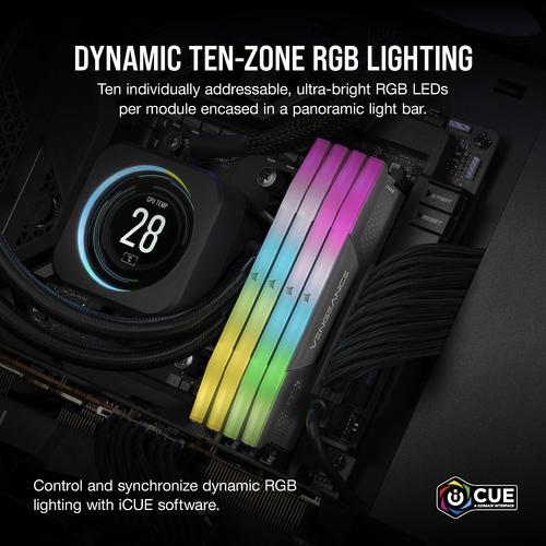 Corsair Vengeance RGB geheugenmodule 32 GB 2 x 16 GB DDR5 288-pin DIMM - Image 9