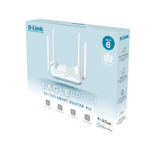 D-Link R15 EAGLE PRO AI AX1500 Smart Router - Image 5