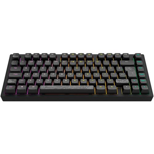 Dark Project DPKB_NOSTRA_81_ISO_BLACK toetsenbord Gamen USB QWERTZ Deens, Engels, Fins, Duits, Italiaans, Scandinavisch, Noors, Spaans, Zweeds, Brits Engels Zwart - Image 1