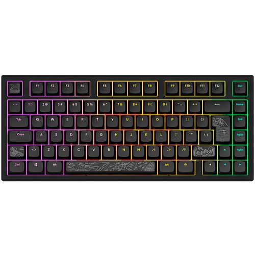 Dark Project DPKB_NOSTRA_81_ISO_BLACK toetsenbord Gamen USB QWERTZ Deens, Engels, Fins, Duits, Italiaans, Scandinavisch, Noors, Spaans, Zweeds, Brits Engels Zwart - Image 3