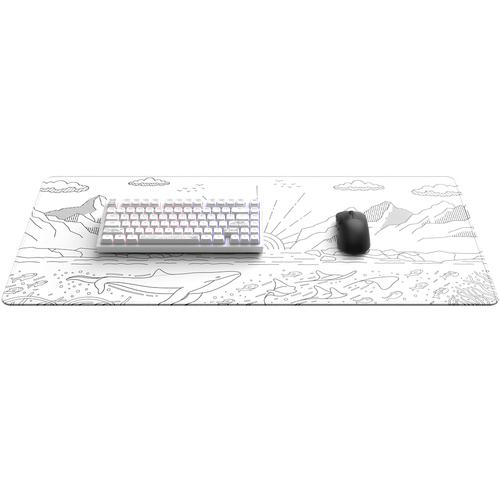 Dark Project DPKB_NOSTRA_81_ISO_WHITE toetsenbord Gamen USB QWERTZ Wit - Image 6