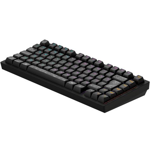 Dark Project DPKB_NOVA_81_ISO_BLACK toetsenbord Gamen USB + RF Wireless + Bluetooth QWERTZ Deens, Engels, Fins, Duits, Scandinavisch, Noors, Spaans, Zweeds, Brits Engels, UK International Zwart - Image 4