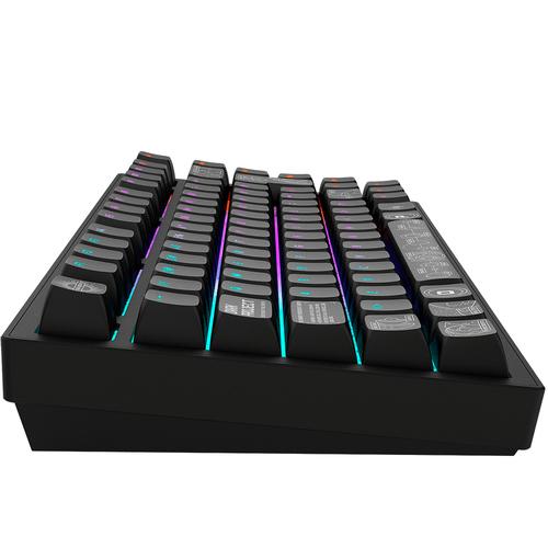 Dark Project DPKB_NOVA_81_ISO_BLACK toetsenbord Gamen USB + RF Wireless + Bluetooth QWERTZ Deens, Engels, Fins, Duits, Scandinavisch, Noors, Spaans, Zweeds, Brits Engels, UK International Zwart - Image 5
