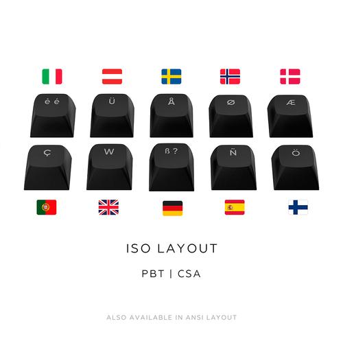 Dark Project DPKB_NOVA_81_ISO_BLACK toetsenbord Gamen USB + RF Wireless + Bluetooth QWERTZ Deens, Engels, Fins, Duits, Scandinavisch, Noors, Spaans, Zweeds, Brits Engels, UK International Zwart - Image 8