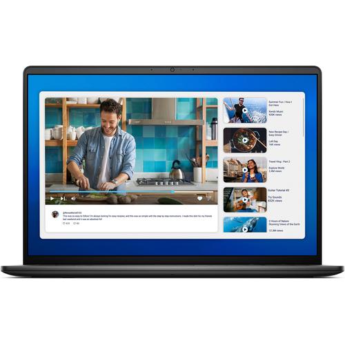 DELL DC16250 Intel Core 5 120U Laptop 40,6 cm (16") Full HD+ 16 GB DDR5-SDRAM 512 GB SSD Wi-Fi 6 (802.11ax) Windows 11 Pro US International Zwart - Image 1