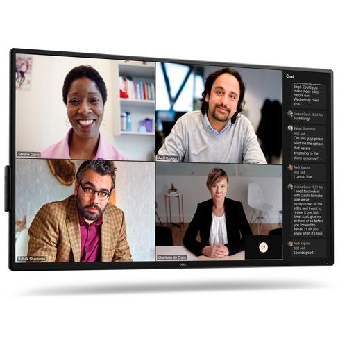 DELL P5525QC Digitale signage flatscreen 138,8 cm (54.6") LCD 400 cd/m² 4K Ultra HD Zwart - Image 1