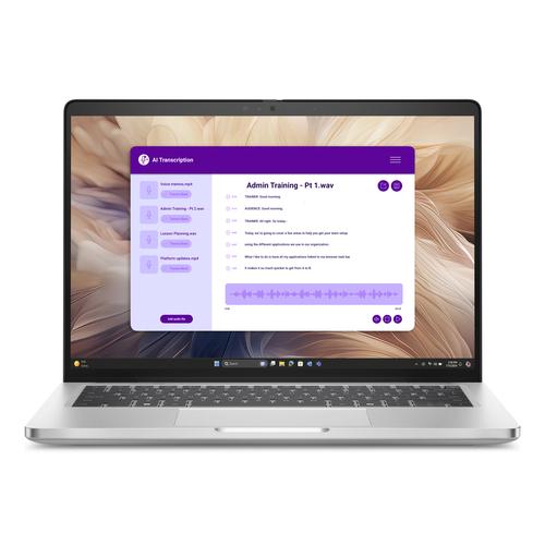 DELL Pro 14 Plus PB14250 Copilot+ PC Intel Core Ultra 7 266V Laptop 35,6 cm (14") Full HD+ 16 GB LPDDR5x-SDRAM 512 GB SSD Wi-Fi 7 (802.11be) Windows 11 Pro US International Aluminium - Image 1