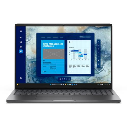 DELL Pro 16 PC16250 Intel Core 5 120U Laptop 40,6 cm (16") Full HD+ 16 GB DDR5-SDRAM 512 GB SSD Wi-Fi 6E (802.11ax) Windows 11 Pro US International Zwart