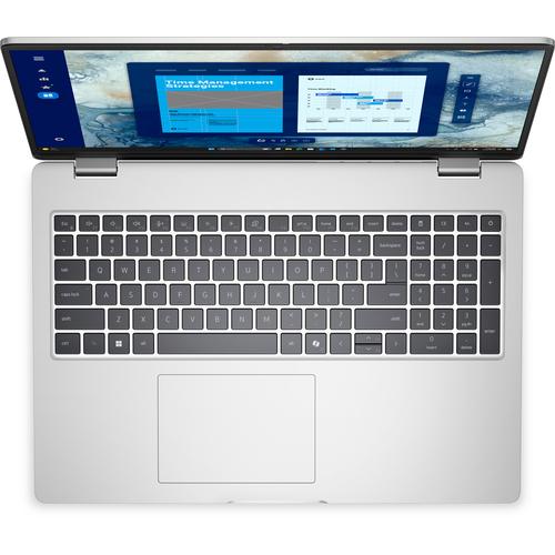 DELL Pro 16 PC16250 Intel Core Ultra 7 255U Laptop 40,6 cm (16") Full HD+ 16 GB DDR5-SDRAM 512 GB SSD Wi-Fi 6E (802.11ax) Windows 11 Pro US International Platina, Zilver - Image 4