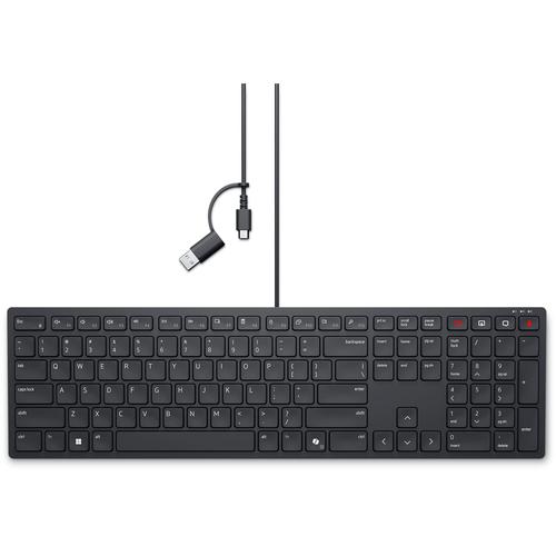 DELL Pro bekabeld samenwerkingstoetsenbord - KB525C - VS internationaal (QWERTY)