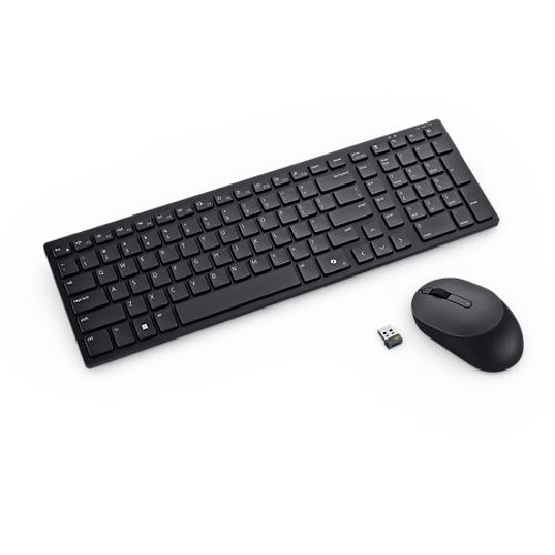 DELL Pro compact stil toetsenbord en stille muis - KM555 - VS internationaal (QWERTY) - Image 1