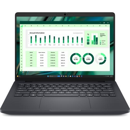 DELL Pro Max 14 MC14250 Intel Core Ultra 7 265H Mobiel werkstation 35,6 cm (14") Full HD+ 32 GB LPDDR5x-SDRAM 1 TB SSD NVIDIA RTX PRO 500 Blackwell Wi-Fi 7 (802.11be) Windows 11 Pro US International Zwart - Image 1
