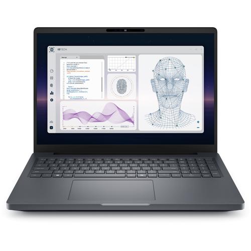 DELL Pro Max 16 Plus MB16250 Intel Core Ultra 7 265HX Mobiel werkstation 40,6 cm (16") Full HD+ 32 GB DDR5-SDRAM 1 TB SSD NVIDIA RTX PRO 2000 Blackwell Wi-Fi 7 (802.11be) Windows 11 Pro US International Zwart - Image 1