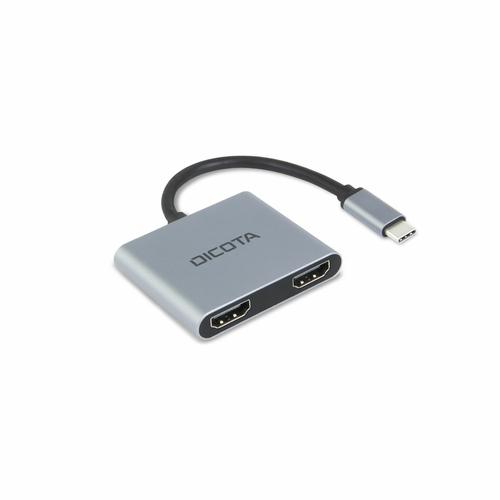 DICOTA D32063 dockingstation voor mobiel apparaat Tablet/smartphone/laptop Zilver - Image 1