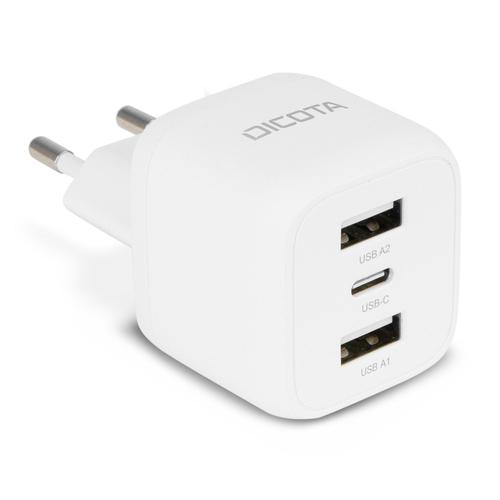 DICOTA D32069 oplader voor mobiele apparatuur Laptop, Smartphone Wit AC Snel opladen Binnen - Image 1
