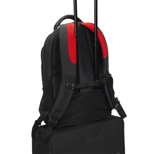 DICOTA D32119-RPET rugzak Casual rugzak Zwart, Rood Polyester, Gerecycleerd polyethyleentereftalaat (rPET) - Image 2