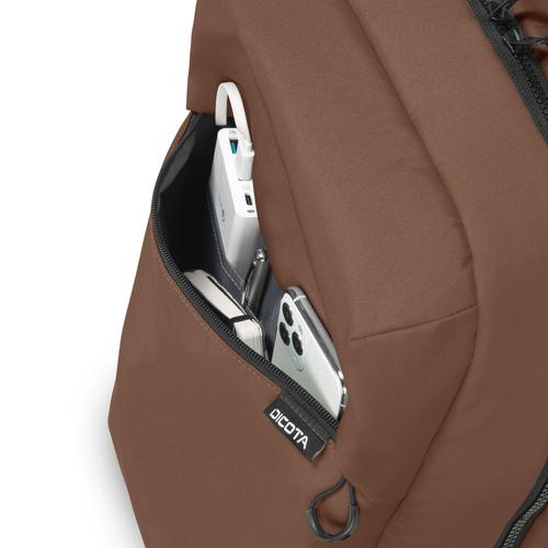DICOTA D32124-RPET rugzak Casual rugzak Bruin Polyester - Image 5