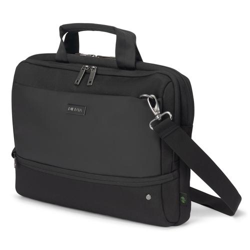 DICOTA D32172-RPET laptoptas 35,6 cm (14") Aktetas Zwart - Image 1