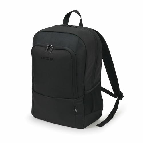 DICOTA Eco Backpack BASE 35,8 cm (14.1") Rugzak Zwart - Image 1