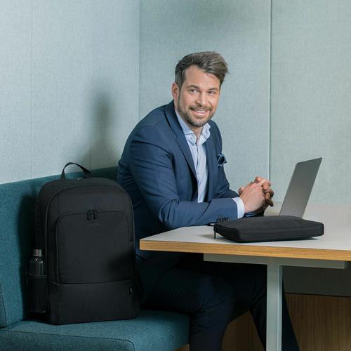 DICOTA Eco Backpack BASE 35,8 cm (14.1") Rugzak Zwart - Image 5