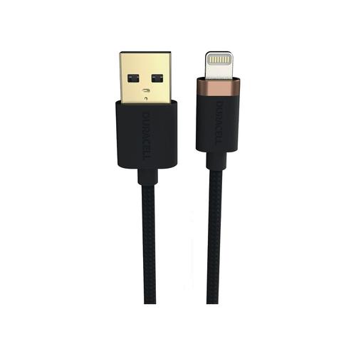 Duracell USB7012A Lightning-kabel 1 m Zwart - Image 2