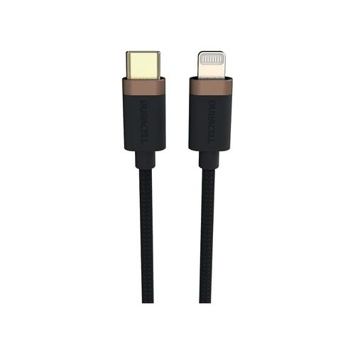 Duracell USB9012A Lightning-kabel 1 m Zwart - Image 2