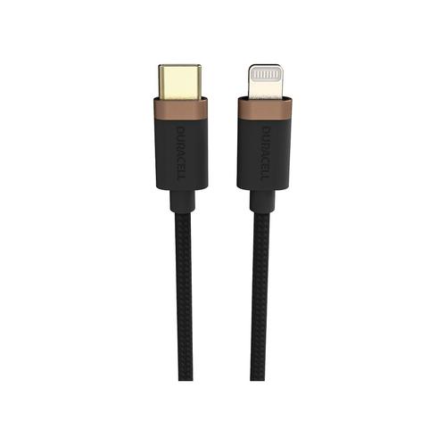 Duracell USB9022A Lightning-kabel Zwart - Image 2