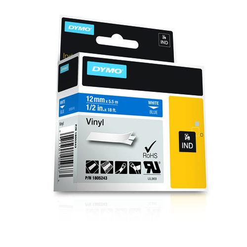 DYMO 1805243 labelprinter-tape Wit op blauw - Image 2