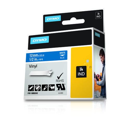 DYMO 1805243 labelprinter-tape Wit op blauw - Image 3