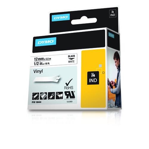 DYMO 18444 labelprinter-tape Zwart op wit - Image 3